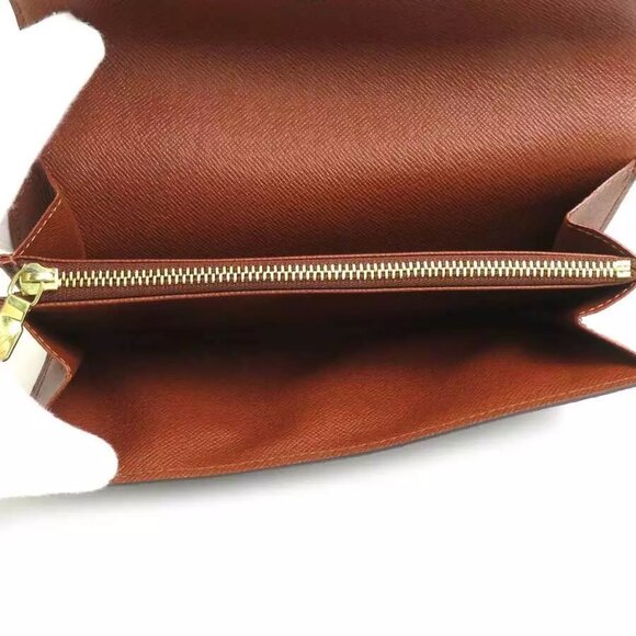 Auth LOUIS VUITTON Monogram Portefeuille Sarah Long Wallet Brown - e59999j - Picture 3 of 8